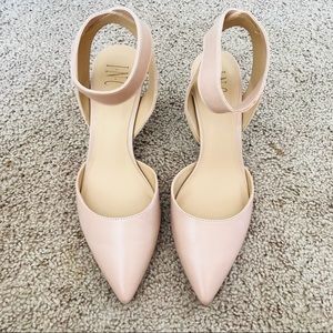 INC Stretch Ankle Pointed-toe Heels